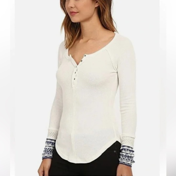 Free People Tops - Free People | Ski Lodge Henley Thermal Top